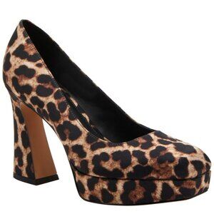 Katy Perry the Square Pump Heel - Coffee Multi